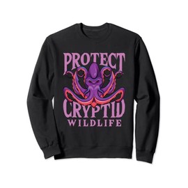Protect Cryptid Wildlife Cryptozoology Folklore Mythology Sweatshirt