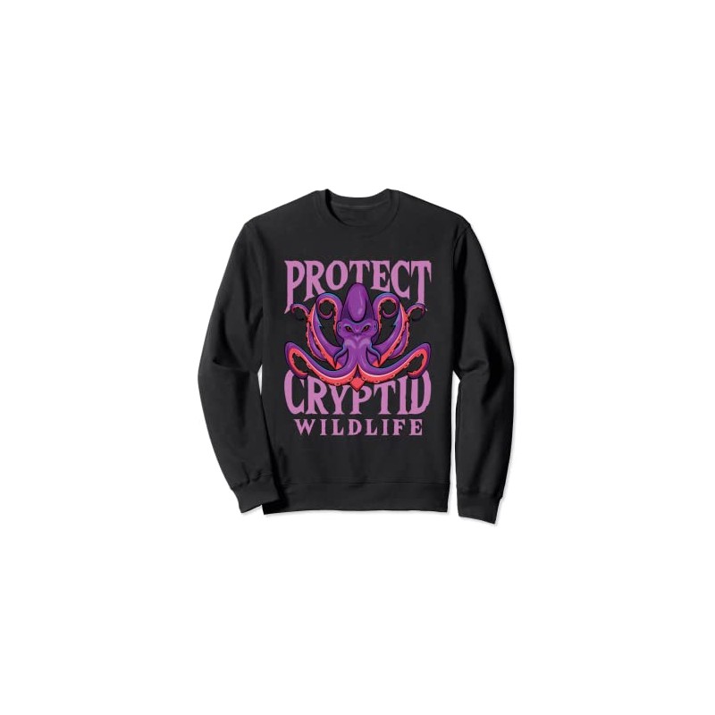 Protect Cryptid Wildlife Cryptozoology Folklore Mythology Sweatshirt
