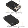Ultra-Thin CNC Aluminum Case with Fan for Raspberry Pi 5