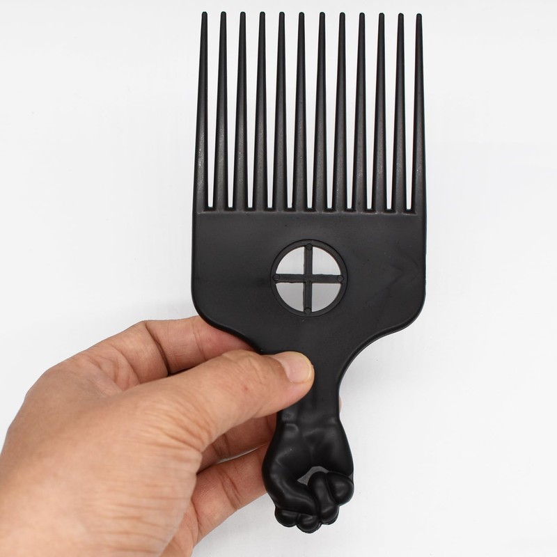 Plastic Afro Hair Comb (B)