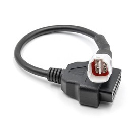 Alchiauto 4pin 4-poliger Motorrad OBD Adapter 4 pin auf 16-poligen kabel obd Moto Stecker kompatibel mit Yamaha MT07/09/10, XSR700/900, MT09 Tracer R1 2016