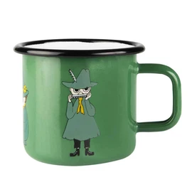 PO S Muurla Muurla Moomin Enamel/Retro Snufkin, 12.5 fl oz (370 ml)