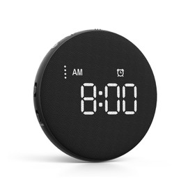 Gianna Vibrating Alarm Clock for Heavy Sleepers - 110dB Loud Alarm Clock, 3 Wake Modes, Auto-Dimming, Rechargeable Battery Operated Bed Shaker for Bedroom and Travel
