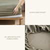 DAPU Pure Linen Sheets Set, 100% French Linen from Normandy,