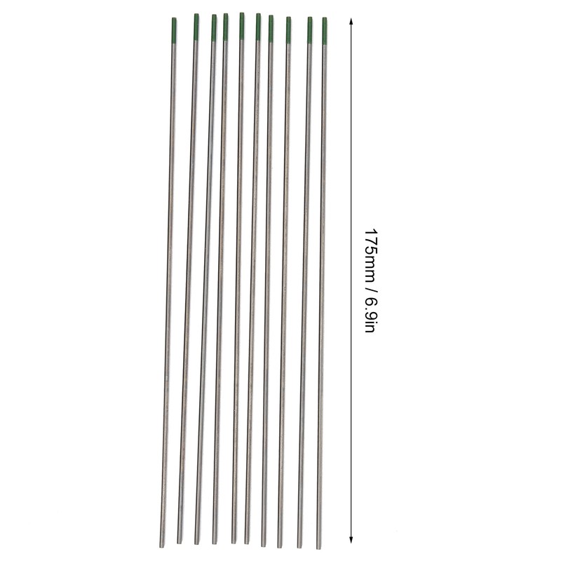 10Pcs WP Rod Tungsten Electrode Arc Needle for Welding Thin