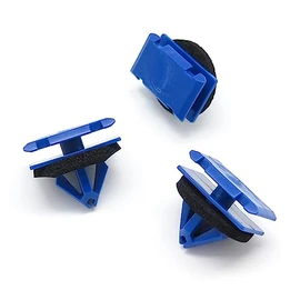 VVO Fasteners Plastic Front Wheel Arch Flare and Trim Moulding Clip, Blue (Pack of 10)