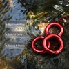 NewDoar Rappel Ring 25kN Gold Large O-Ring Rope Connector for