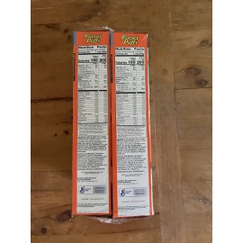 General Mills Reeses Puffs KAWS Cereal Family Size Limited Edition Unopened (2 Pack)