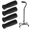 Timtin 4 Pieces Foam Cane Handle Grip Replacement Offset Walking