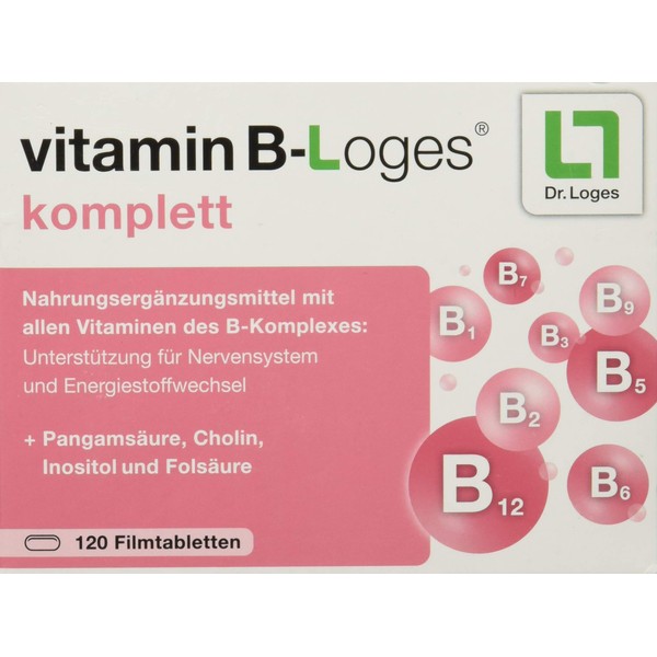 Vitamin B-loges complete, pack of 120