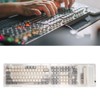 Mechanical Keyboard Keycaps 126 Keys Fadelss PBT Ergonomic Dye Sublimation