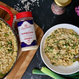 Panacheeza Truffle Plant Based Grated Parmesan Style Seasoning - Vegan, Bold Flavor for Pastas, Pizzas, Vegetables Salads and more - 8oz