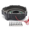 HONGK 2005-2008 Suzuki GSXR1000 Black w/ Blue LED Left Engine
