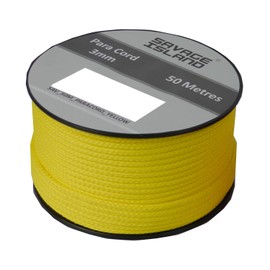 Savage Island 50 m Spool Paracord 3 mm for Camping Outdoor Crafts Gardening Survival Arrmy DIY Bivak Hammock Tents Braided Line All-Purpose Rope