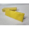 Daltile Sunflower Yellow Ceramic Tile Bullnose Backsplash Curved Edge Subway