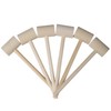 36 Pieces Wooden Hammers, Cute Mini Hammers for Crafts and