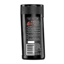 Bruno Banani Magnetic Man Shower Gel, 3-in-1 Shower Gel with Captivating Woody Amber Note, 250 ml