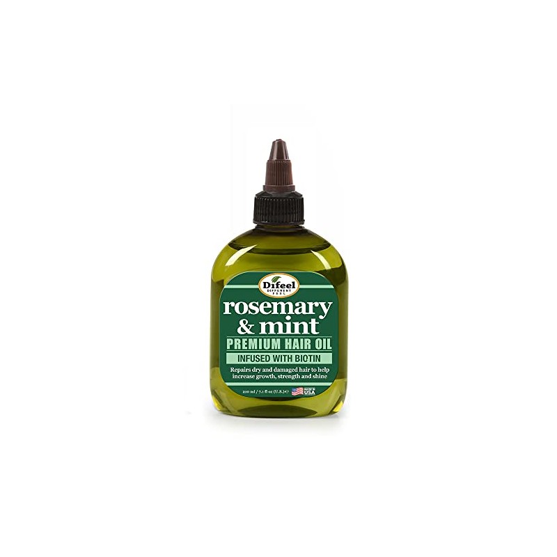 Difeel Aceite para el cabello premium de romero y menta