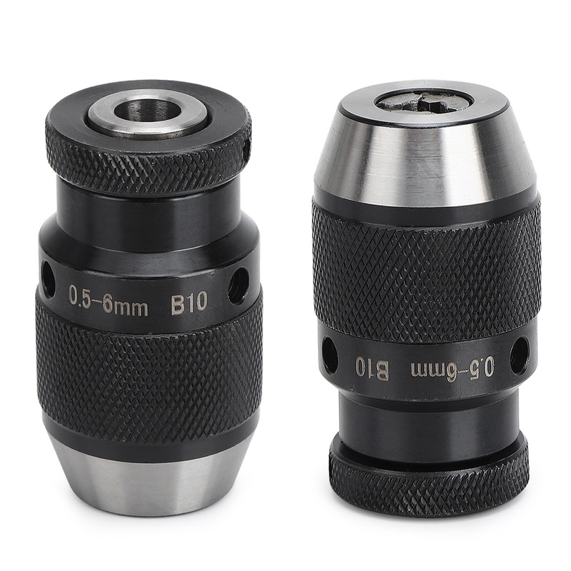 B10 Automatic Locking Drill Chuck Milling Machine Self Tighten Drill