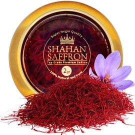 Shahan Saffron Top Grade Superior Saffron Threads (Super Negin) Premium Saffron (2.00)
