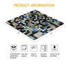 sanyeskkiy 10 Sheets Peel and Stick Backsplash Tile, Self-Adhesive Mosaic