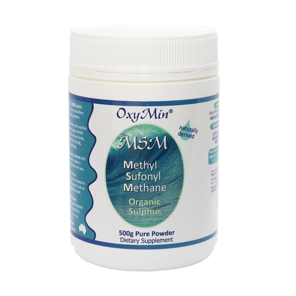 OxyMin MSM Pure Organic Powder 500g