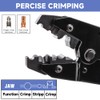 Spark Plug Wire Crimping Tool Kit for Ignition Cables, Ratcheting