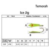 Temorah Ice Jig Kit (Assorted, TINIJB-10 14PCS)