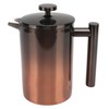 French Press Coffee Tea Maker with Filter Double Layer 304