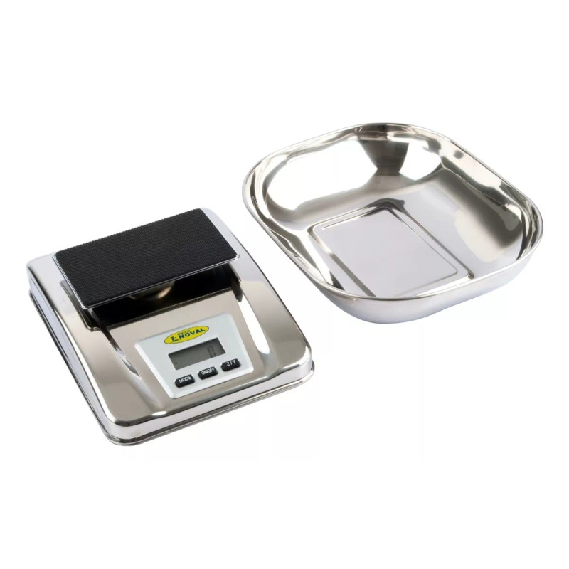 Noval Báscula Noval Digital Para Cocina 5kg Y Charola Acero