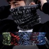 DomaeQ Dufeel Neck Warmer / Winter Neck Gaiter, Multi-Scarf for Hiking & Cold Protection Dufeel Neck Warmer_EMO03 8ea