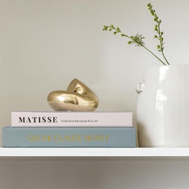 innoicco Decorative Book for Home Decor - Aesthetic Fake Books for Coffee Table Decoration - Set of 2 Linen Faux Book for Room Bookshelf Decor - Fake Books Storage Box for Photo and Keepsake