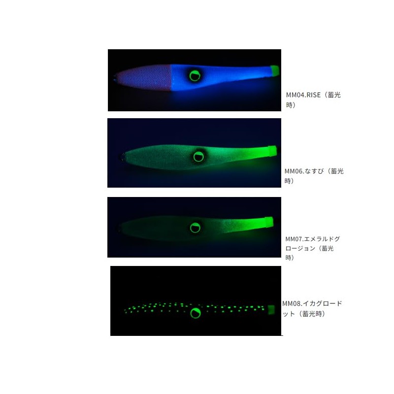 Rise Japan Mica Metal No. 25 #MM01 Red Green