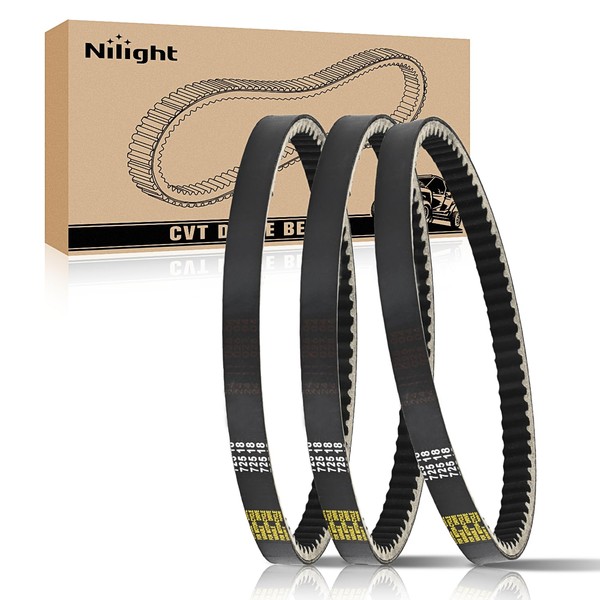 Nilight 725 Go Kart Drive Belt Fit for Hammerhead 80T