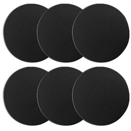 6 Pack Compost Filters for Countertop Bin, 6.7 Inch Charcoal Filters for Compost Bucket Bin, Home Kitchen Compost Bin Pail Filter Relpacement Refill Set