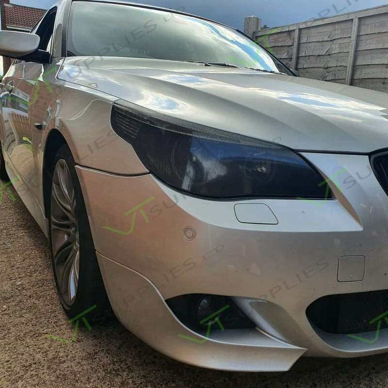 VT Supplies 30CM x 106CM Headlight Tint Perforated Mesh Film