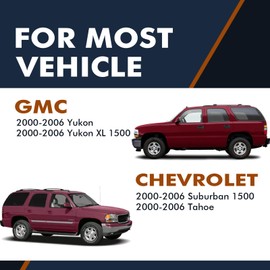 PM Auto Set of 4 Front Shock Absorber-Rear Complete Shock Absorber Kit For 2000-2006 GMC Yukon XL 1500 Monotube Performance