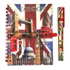 Union Jack Notepad Pen British Flag London Souvenir Notebook &