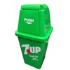 20L Storage Box / 7UP-GREEN Dust Bin Trash Can 7up