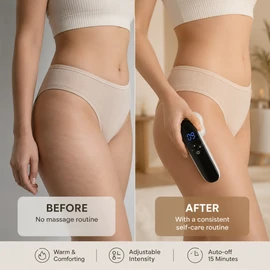 Body Beauty Massager for Home Spa Care – Rechargeable EMS RF Warming Tool for Relaxation & Skincare Routines