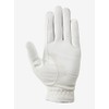LeMieux Unisex Classic Riding Gloves in White - Synthetic Leather