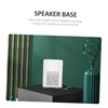 OSALADI 8pcs Rubber Speaker Spike Pads Sound Dampening Isolation Feet
