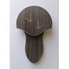 Rustic Grey Carved Turkey Mounting Kit with Beard Plate 02