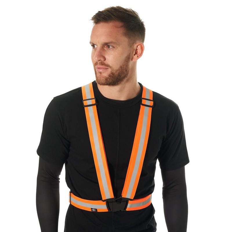 BTR High Visibility Reflective Vest, Sash, Bib, Gilet For Outdoor