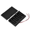 Zerone 12v Battery Pack, 8-Slot Battery Holder AA Battery Clip
