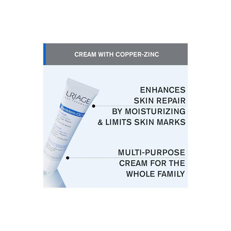 Uriage Bariederm Cica Crema Reparadora Dermatológica Multiusos 100ml Pequeños Cortes