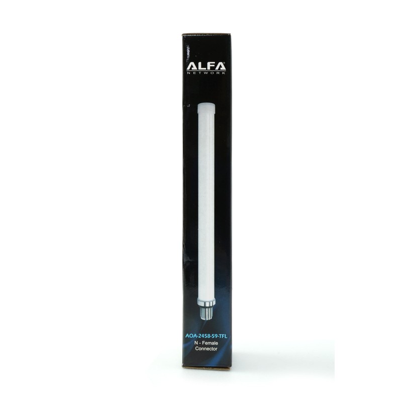 Alfa Network Alfa 2.4/5GHz Omni-Outdoor Antenna 5/9dBi N-Female Socket AOA-2458-59-TFL