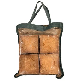 Al-Kawthar ALKAWTHAR ALEPO Laurel Soap x4 bars -Natural Handmade Olive Oil and 35% Laurel