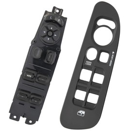 Master Power Window Switch and Bezel 56049805AB for 2002-2009 Dodge Ram 1500 2500 3500,2001-2003 Dodge Durango,2001-2004 Dodge Dakota,2005-2009 Dodge Sprinter 2500 3500