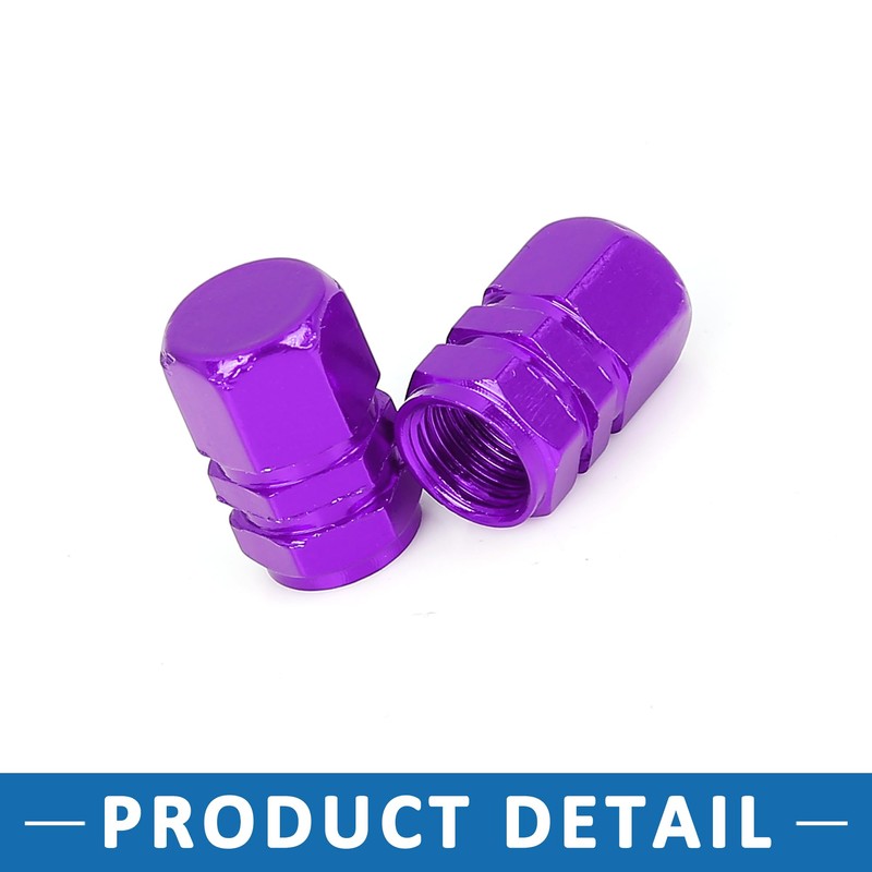 A ABSOPRO Universal Tire Stem Valve Caps Wheel Valve Covers
